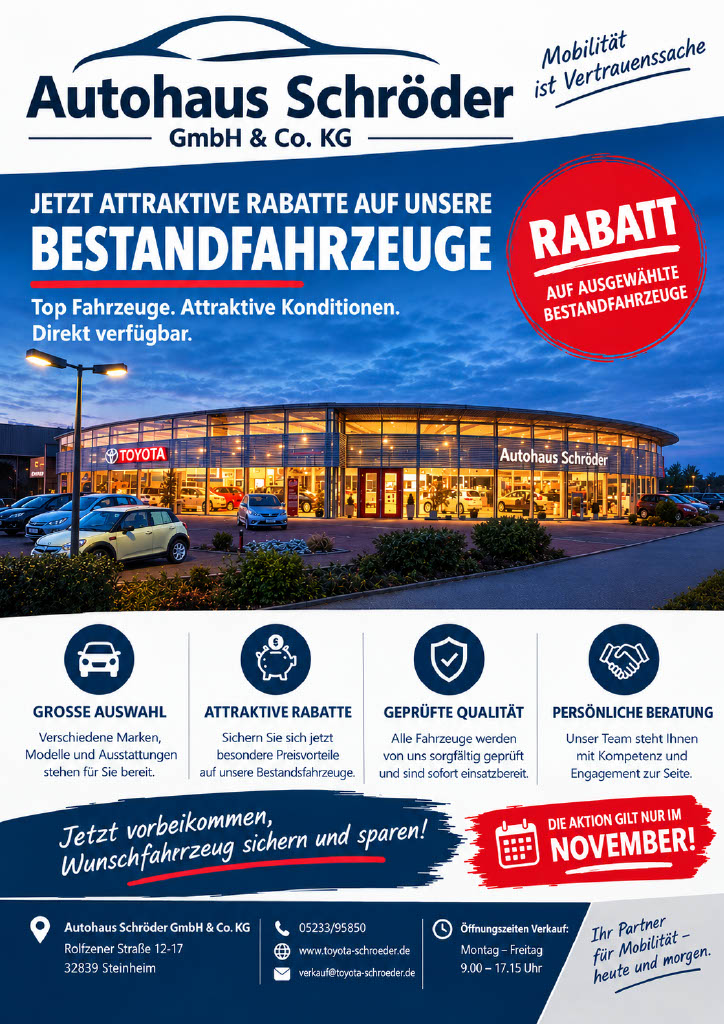 tl_files/toyota/img/bilder/AH.Schroeder.Rabattaktion.jpg tl_files/toyota/img/bilder/AH.Schroeder.Rabattaktion.jpg